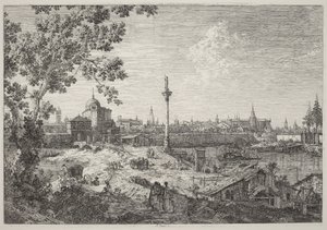 Padova képzeletbeli látképe alkotó: Canaletto
