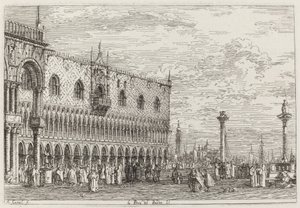 A Band Pier. V. [jobbra lent] alkotó: Canaletto