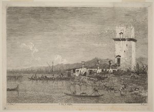 Malghera tornya alkotó: Canaletto