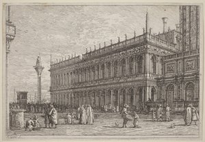 A Libreria. V. alkotó: Canaletto