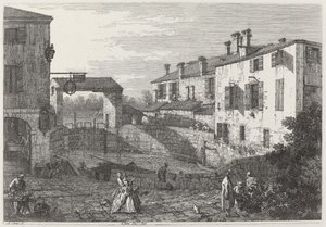 A Dolo ajtói, c. 17351746. alkotó: Canaletto