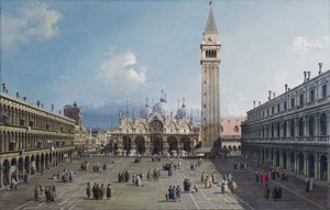 Szent Márk tér alkotó: Canaletto