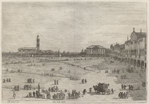 Pra della Valle alkotó: Canaletto