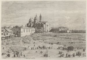 S. Giustina in pra della Vale, c. 17351746. alkotó: Canaletto