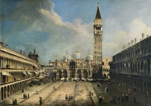 A velencei Piazza San Marco alkotó: Canaletto