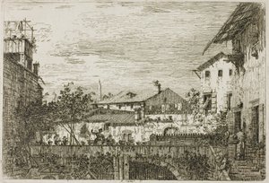 The Terrace, Vedute alkotó: Canaletto