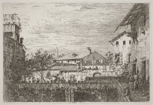 A terasz [jobb alsó sarok] alkotó: Canaletto