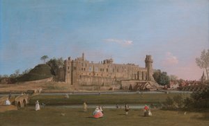 Warwick kastély alkotó: Canaletto