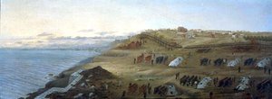 Argentin tábor Uruguaiana, Rio Grande, Brazília alkotó: Candido Lopez