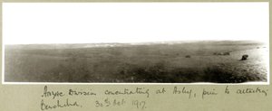 Az ANZAC-hadosztály Aslujnál koncentrál, mielőtt megtámadta Beershebát, 1917. október 20. alkotó: Capt. Arthur Rhodes