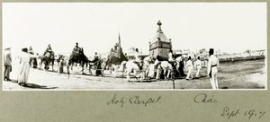 Szent Szőnyeg, Kairó, 1917. szeptember alkotó: Capt. Arthur Rhodes