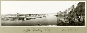 Jaffa leszállóhely, 1917. december 2 alkotó: Capt. Arthur Rhodes