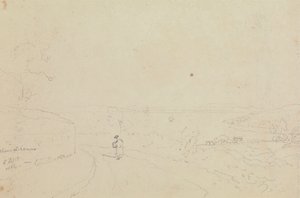 West Cowes felett, 1826. február 8 alkotó: Capt. Thomas Hastings