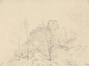 Carisbrooke kastély, 1826. május 9 alkotó: Capt. Thomas Hastings