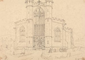 Szent Bertalan templom, Crewkerne alkotó: Capt. Thomas Hastings