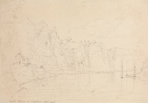 Chepstow bejárata, 1845. szeptember alkotó: Capt. Thomas Hastings