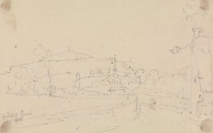 Godshill templom, 1826. augusztus alkotó: Capt. Thomas Hastings