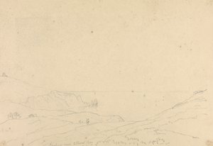 Az Alum-öbölre nézve alkotó: Capt. Thomas Hastings