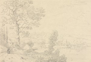 Nézzük a Wootton Bridge-et, Wight-sziget, 1828. augusztus alkotó: Capt. Thomas Hastings