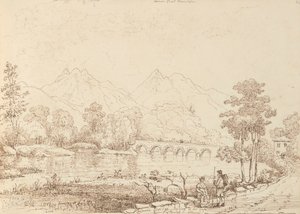 Lown-híd, amely a Dunloh-résbe vezet alkotó: Capt. Thomas Hastings