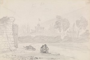 Millfield, East Cowes, 1829. december 10 alkotó: Capt. Thomas Hastings