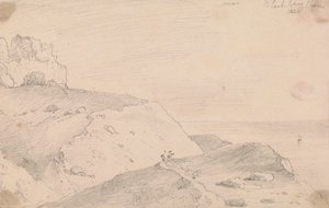 Blackgang Chine közelében alkotó: Capt. Thomas Hastings