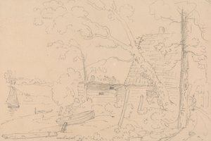 Newport közelében, 1826. augusztus 12 alkotó: Capt. Thomas Hastings