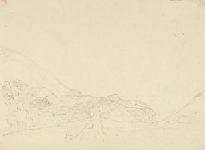 Ventnor Down közelében, 1826. augusztus 19 alkotó: Capt. Thomas Hastings