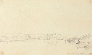 A Medinán, Cowes közelében, Wight-szigeten alkotó: Capt. Thomas Hastings