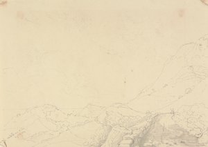 Földcsuszamlás Niton felett, 1829. augusztus 13 alkotó: Capt. Thomas Hastings