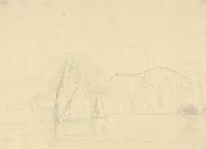 The Needles and Freshwater Cliffs, Isle of Wight alkotó: Capt. Thomas Hastings