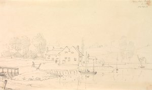 Wootton Bridge, Wight-sziget alkotó: Capt. Thomas Hastings