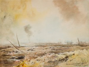 Előrenyomulásunk (La) Boiselle-be - 1916. július. alkotó: Captain Edward Henry Handley Read