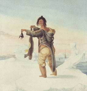 Egy Esquimaux a Savage-szigetekről, 1821
