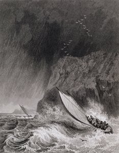 Az 1827. augusztus 12-i hóviharban a Walden-sziget melletti hajók a Journal of a Third Voyage for the Discovery of the North West Passage from Atlantic the Pacific 1824-25-ben adták elő.