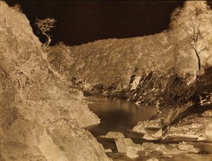 River Landscape, Skócia, c. 1858.