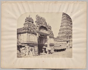 A Meenakshi Sundareswarar templom bejárata, Madurai