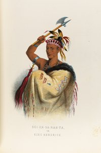 Soi-En-Ga-Rah-Ta vagy Hendrick király, alkotó: Captain Seth Eastman