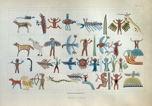 Wabeno Songs, Henry R. Schoolcraft „Information Respecting the History, Condition and Prospects of the Indian Tribes of the United States” című művéből, 1853-ban