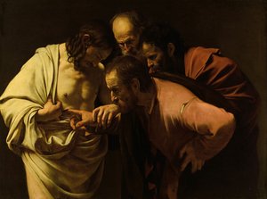 A hitetlen Tamás - Michelangelo Merisi, Caravaggio néven