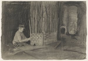 A férfi készítő alkotó: Carel Adolph Lion Cachet