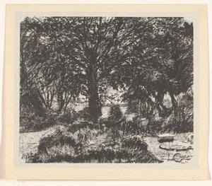 Kert nagy fával alkotó: Carel Adolph Lion Cachet