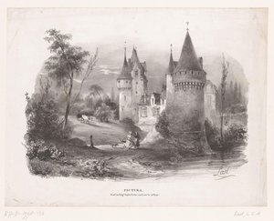 Kasteel Pictura (sorozat címe az objektumon) alkotó: Carel Christiaan Antony Last