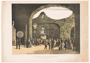 Csarnok Frascatiban Amszterdamban 1855 A Frascati csarnok Amszterdamban az 1855-ös vásár idején (cím a tárgyon)
