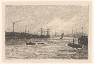 Hamburg kikötője