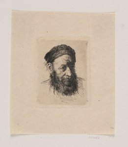 Egy öreg tengerész feje alkotó: Carl Bloch