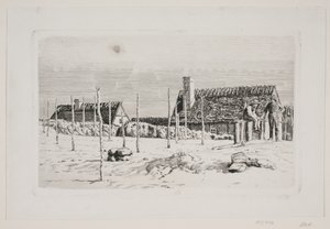 Buli Hornbækben. Vasárnap reggel alkotó: Carl Bloch