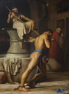 Sámson és a filiszteusok alkotó: Carl Bloch