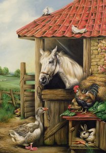 Farmyard Barátok alkotó: Carl Donner