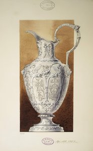 Ewer tervezése. Mária Pavlovna nagyhercegnő hozománya sorozat, 1907-1908